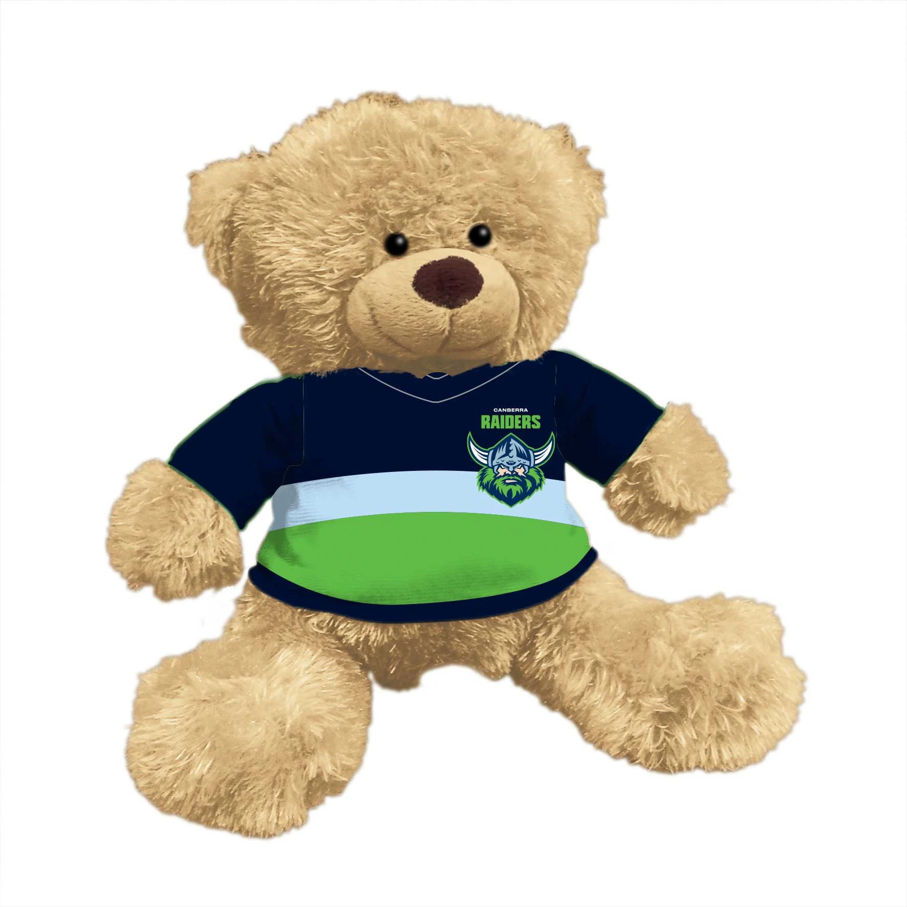 Canberra Raiders NRL Plush Teddy Bear Sublimated Team Jersey