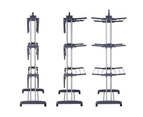 Yescom Foldable 6 Tiers Clothes Drying Rack Airer Laundry Garment Hanger Indoor Home