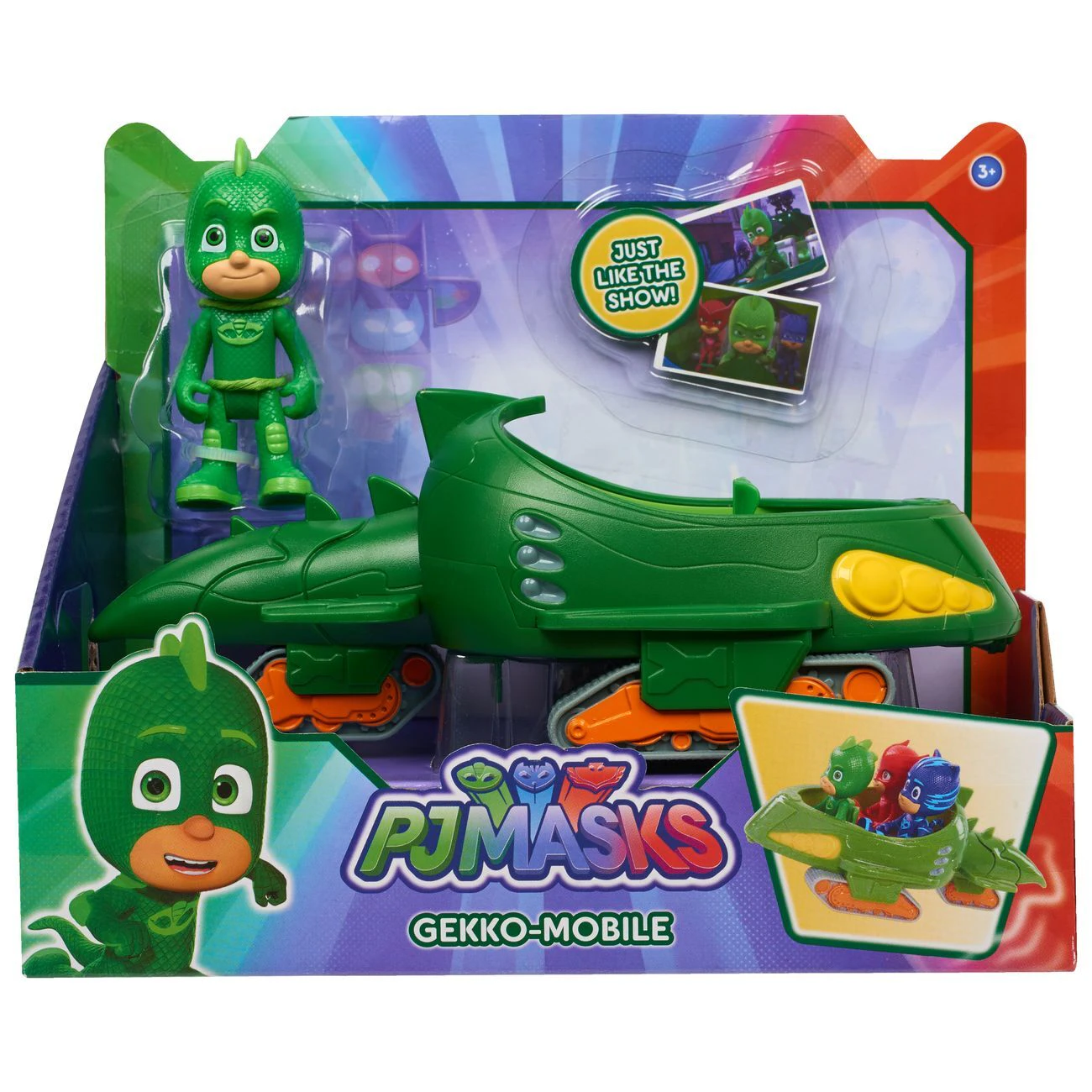 PJ Masks Gekko Mobile Vehicle and Gekko Figure