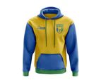 Saint Vincent And The Grenadines Concept Country Football Hoody (Yellow)