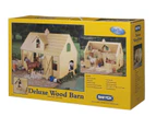 Breyer Horses Deluxe Wooden Stable Barn Wood 1:9 Traditional 302