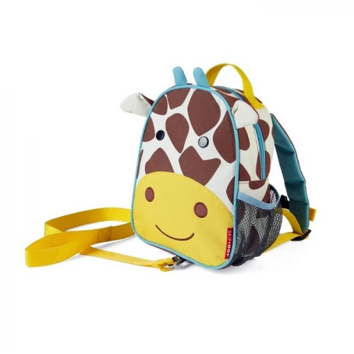 Skip Hop - Zoo Let - Mini Backpack with Rein - Giraffe