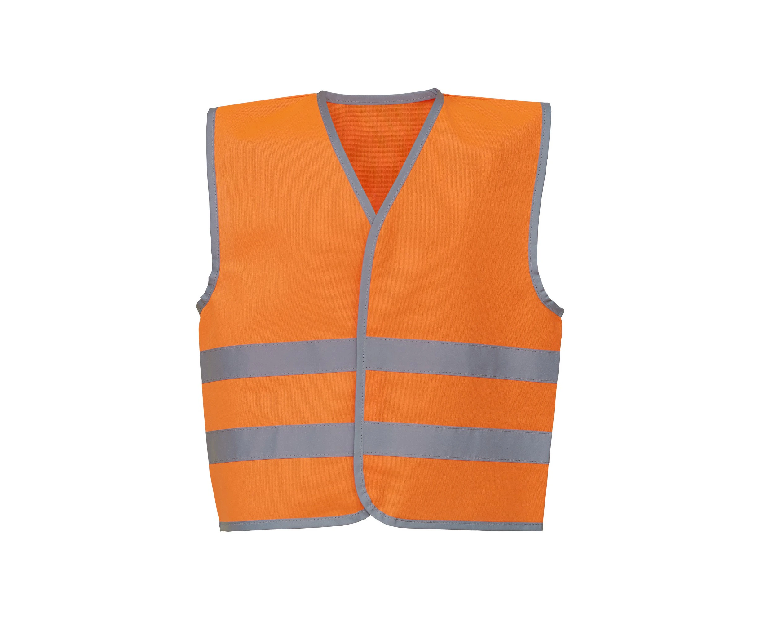 Yoko Hi-Vis Childrens/Kids Reflective Border Waistcoat (Orange) - RW4918