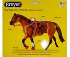 Breyer Horses Western Riding Set Hot Colours Traditional 1:9 Scale