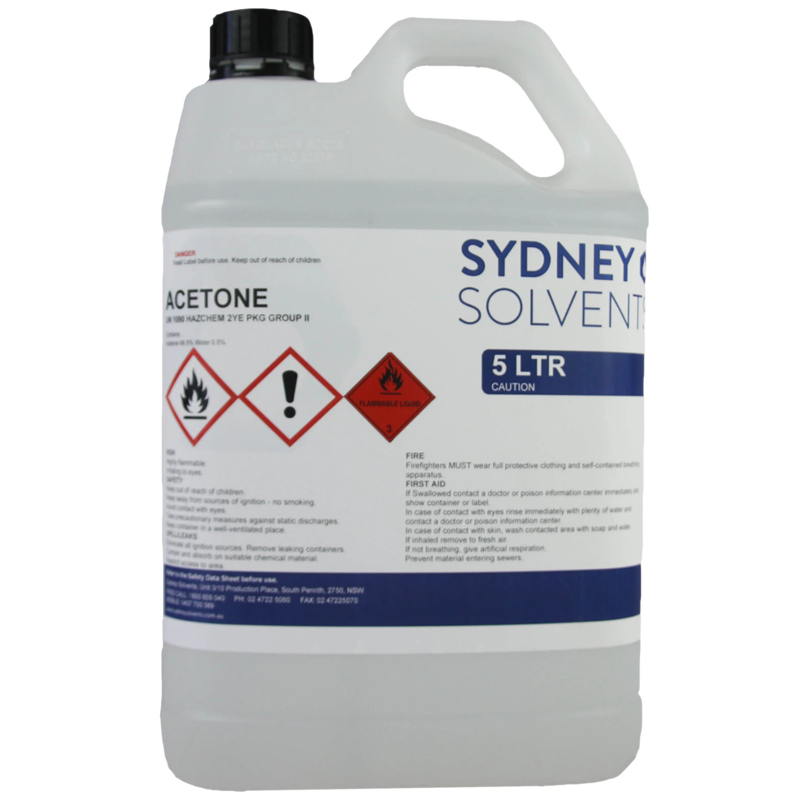 Acetone 5 Litre