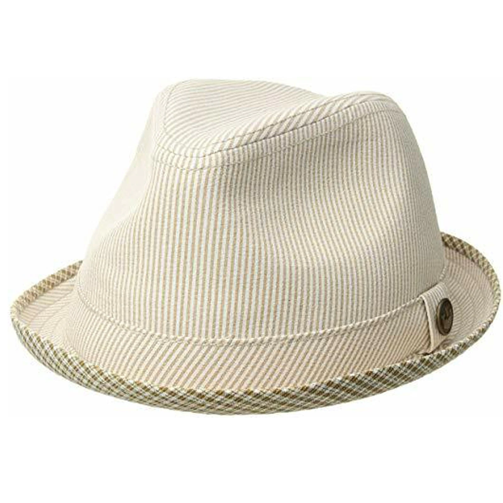 Goorin Brothers Men's Mind Seeker Flip Up Fedora Trilby Hat Lightweight - Mustard