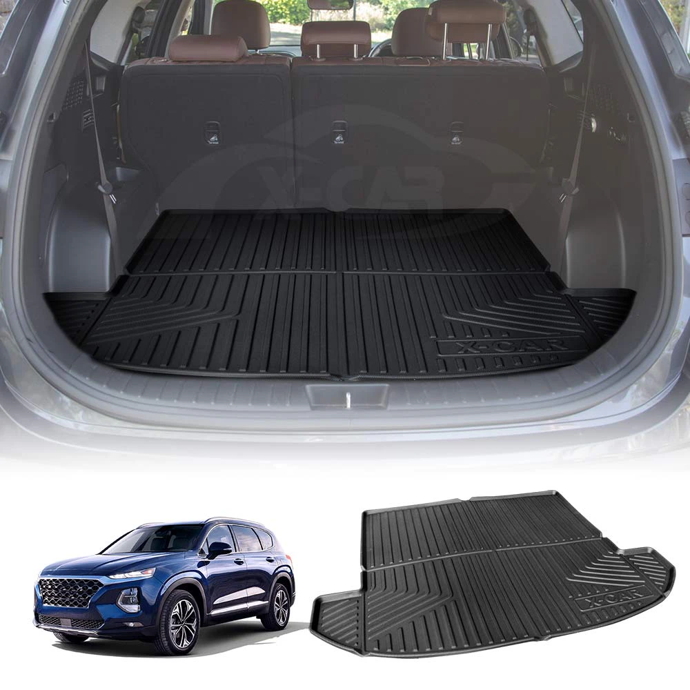 Boot Liner for Hyundai Santa Fe SantaFe 2018-2023 Heavy Duty Cargo Trunk Mat Luggage Tray