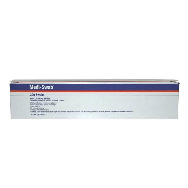 Medi-Swabs Alcohol Wipes 200 Swabs