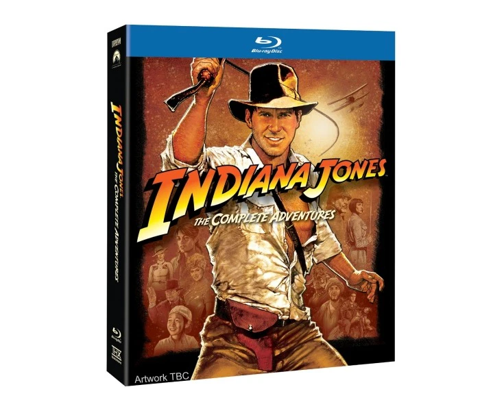 Indiana Jones Quadrilogy The Complete Adventures Blu-ray