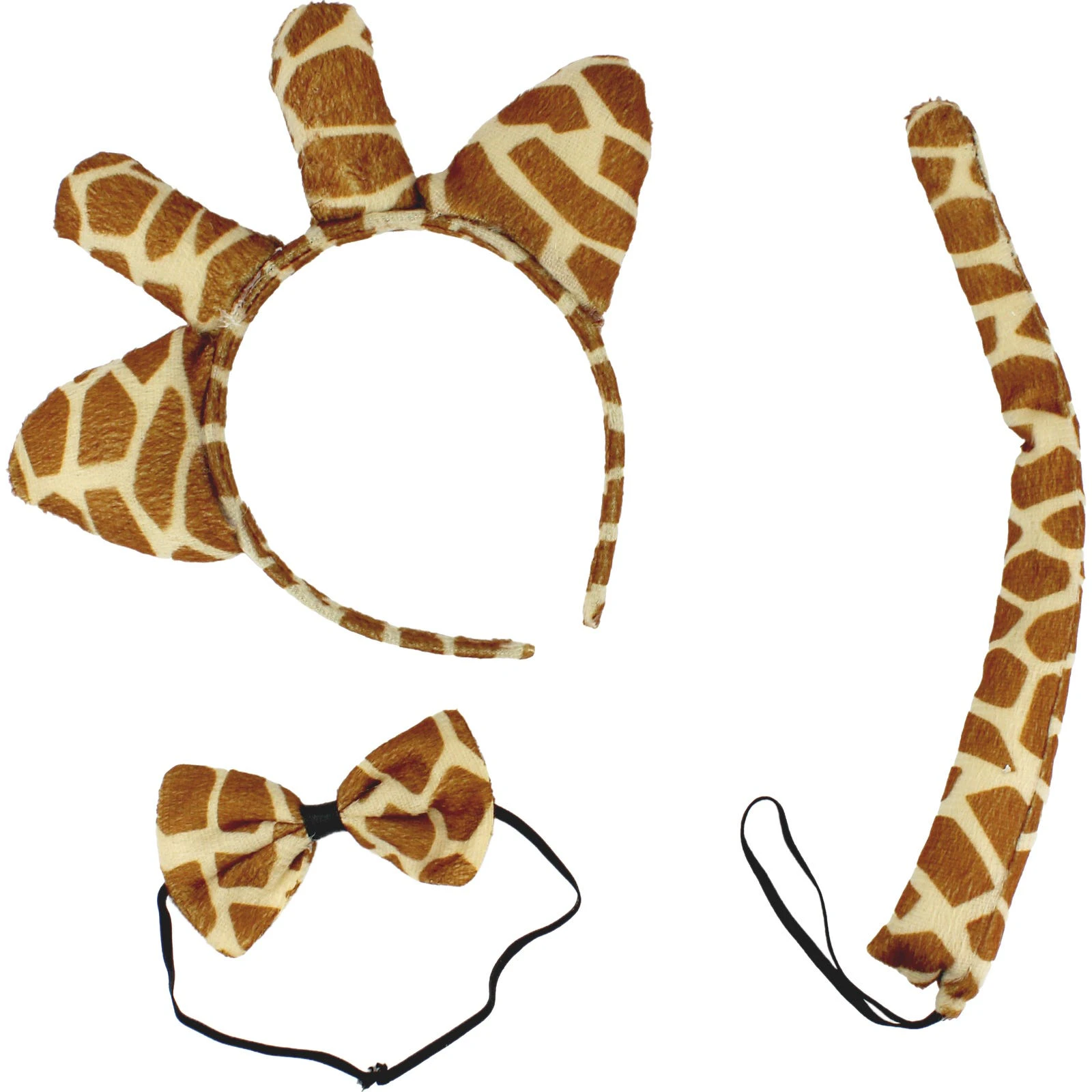 Giraffe Ears and Tail Costume Set