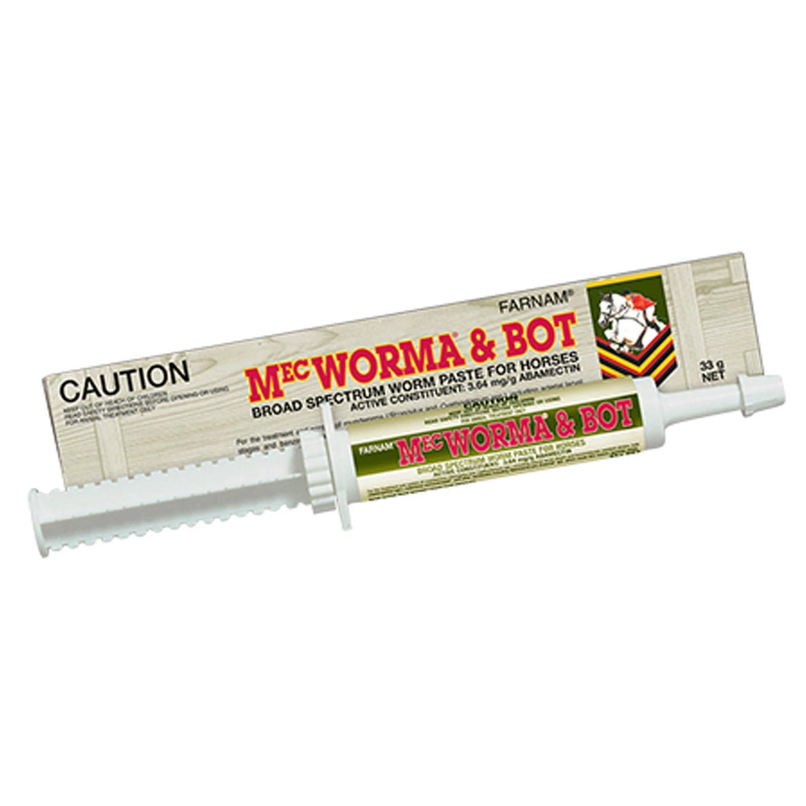 IAH Mecworma & Bot Wormer Paste 33g