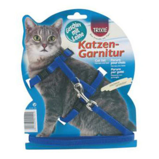 Trixie Adjustable Cat Harness & Lead - Large