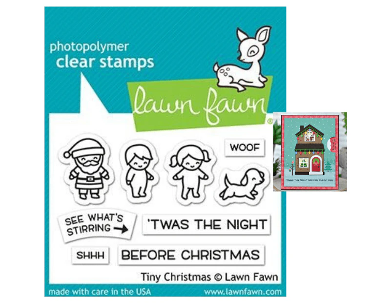 Lawn Fawn - Clear Stamps - Tiny Christmas LF2022