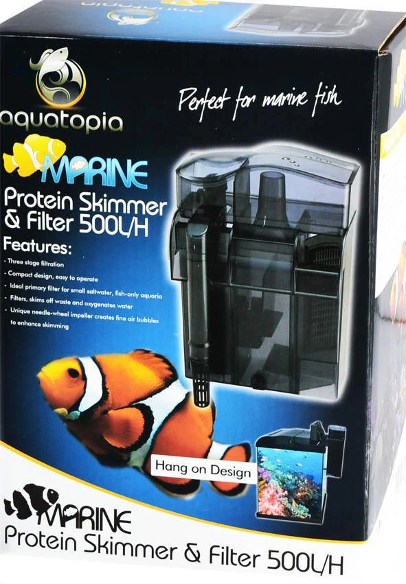 Aquarium Marine Protein Skimmer & Filter (500L/H) Aquatopia