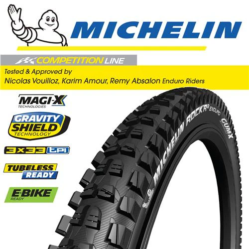 Michelin Rock R2 Enduro 27.5x2.35" Foldable Front Bike Tyre