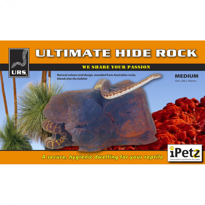 URS Ultimate Hide Rock Reptile Hygienic Dwelling Medium