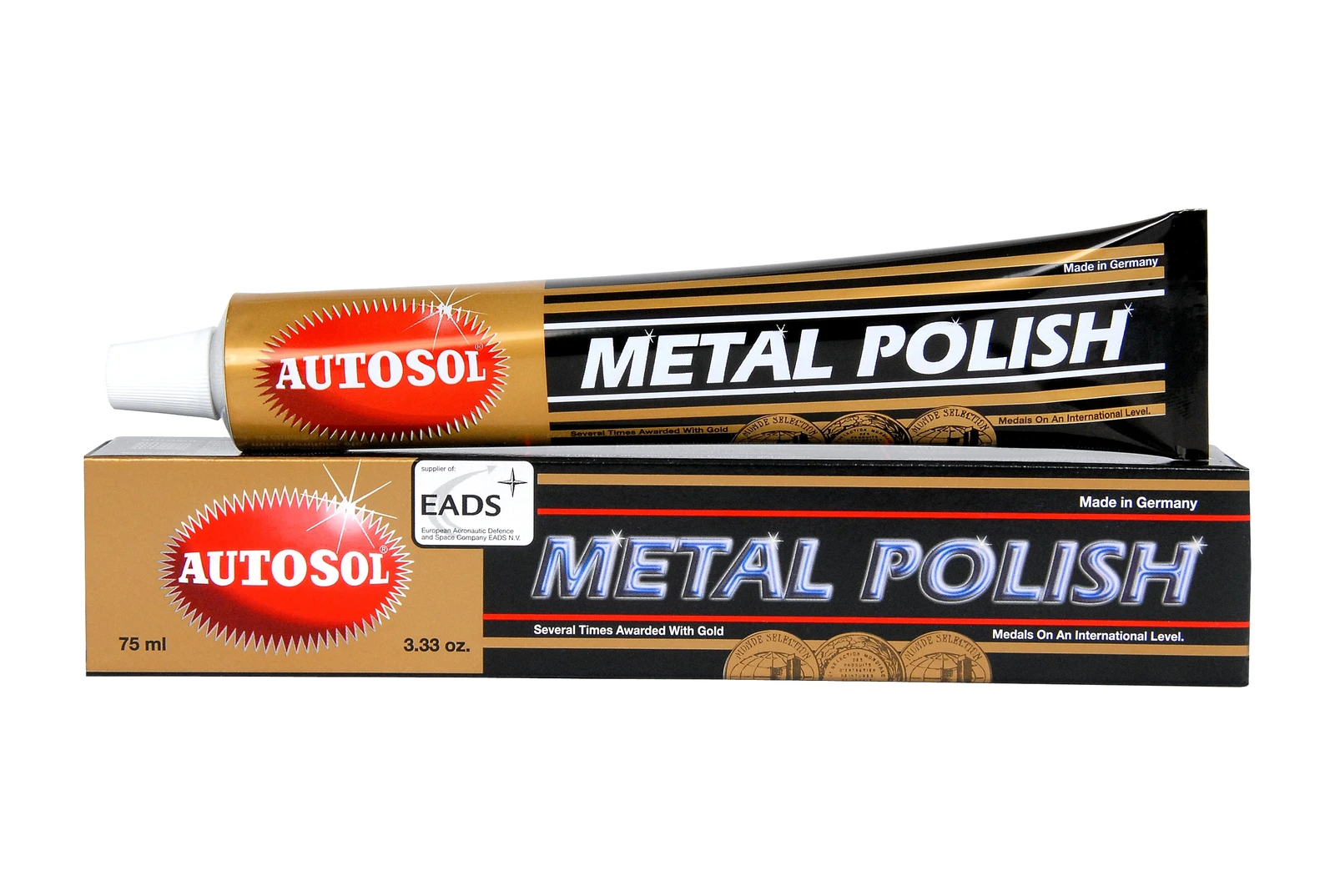 Autosol Metal Polish Protect Chrome Brass Copper Anti-rust Car Truck Motorcycle