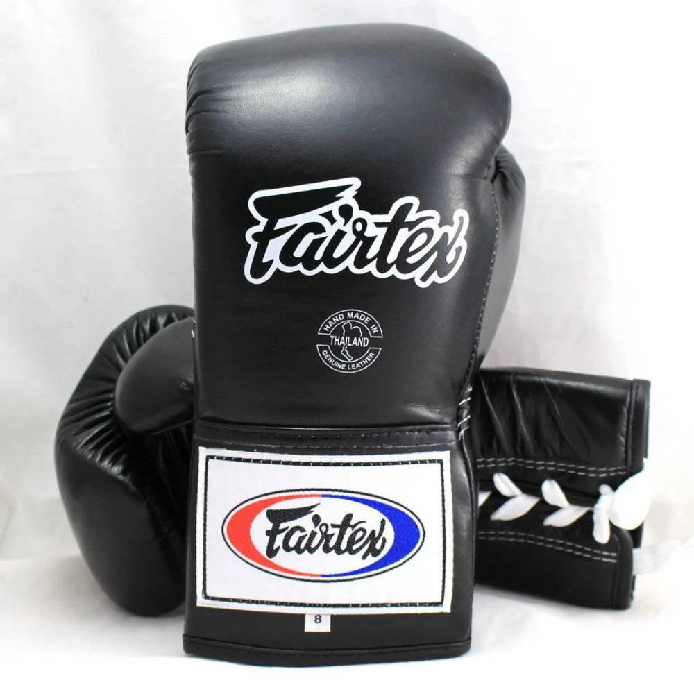 [Free Shipping]FAIRTEX - Pro Lace Up Boxing Gloves - Mexican Style (BGL7)