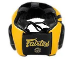 [XL] FAIRTEX-Diagonal Vision Sparring Headguard Lace Up Head Gear HG16