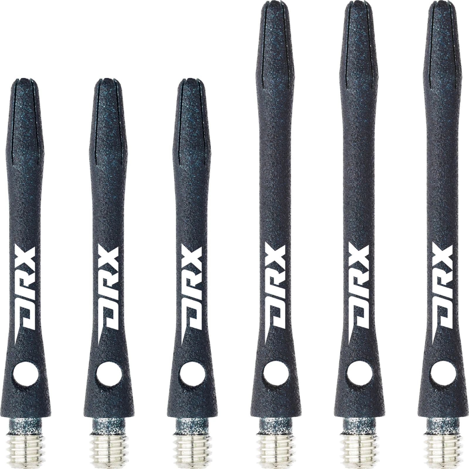 Red Dragon - DRX - Coated Aluminium Dart Shafts - Black