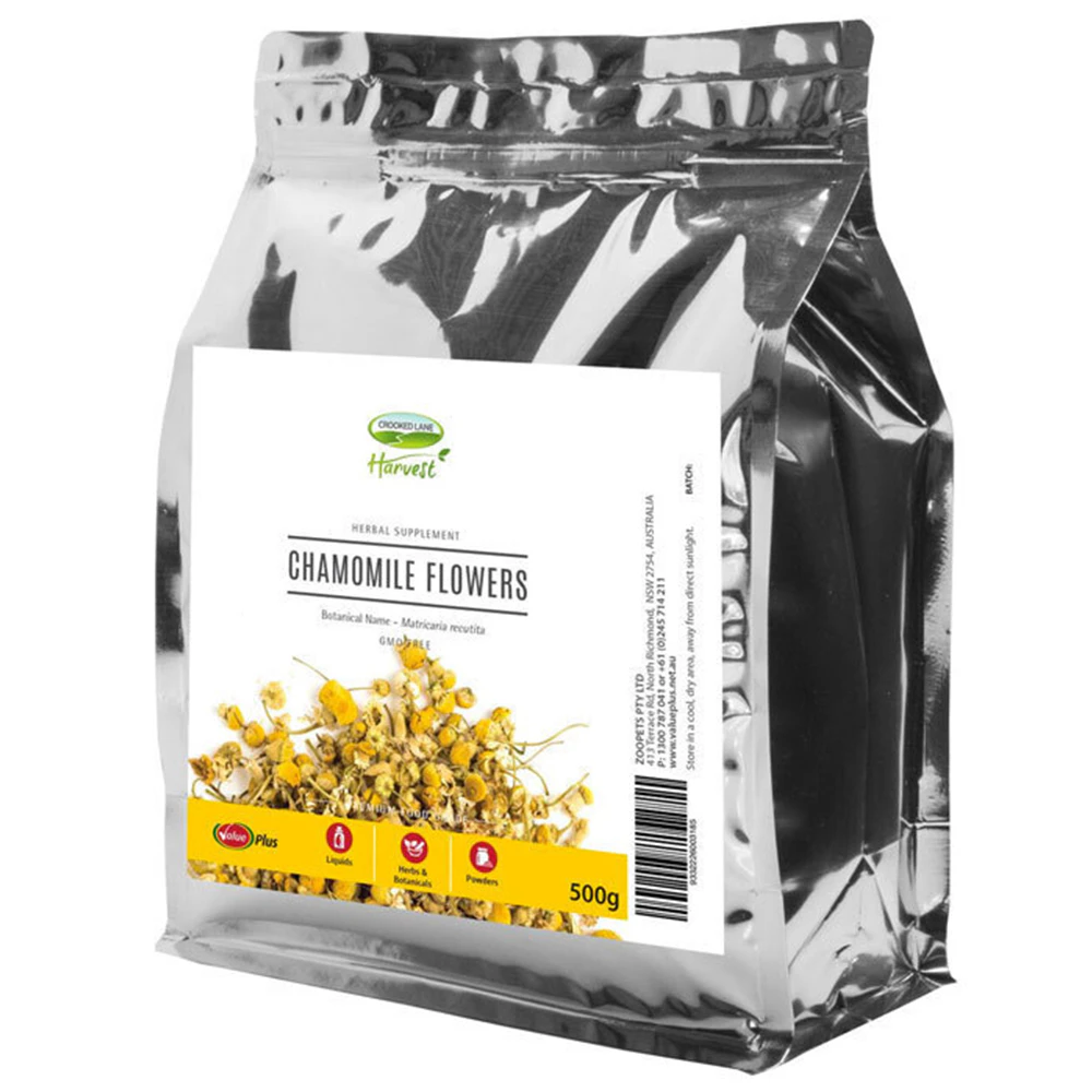 Crooked Lane Chamomile Flowers Dogs & Horses Herbal Supplement 500g