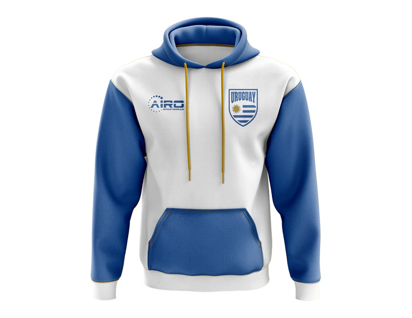 Uruguay Concept Country Football Hoody (White)