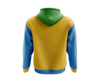 Tanzania Concept Country Football Hoody (Yellow)