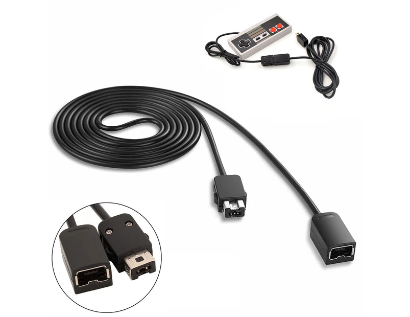 3M Extension Cable Cord Nintendo Classic NES Mini / SNES Mini Controller Wii U