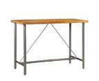 vidaXL Bar Table Solid Reclaimed Teak 150x70x106 cm