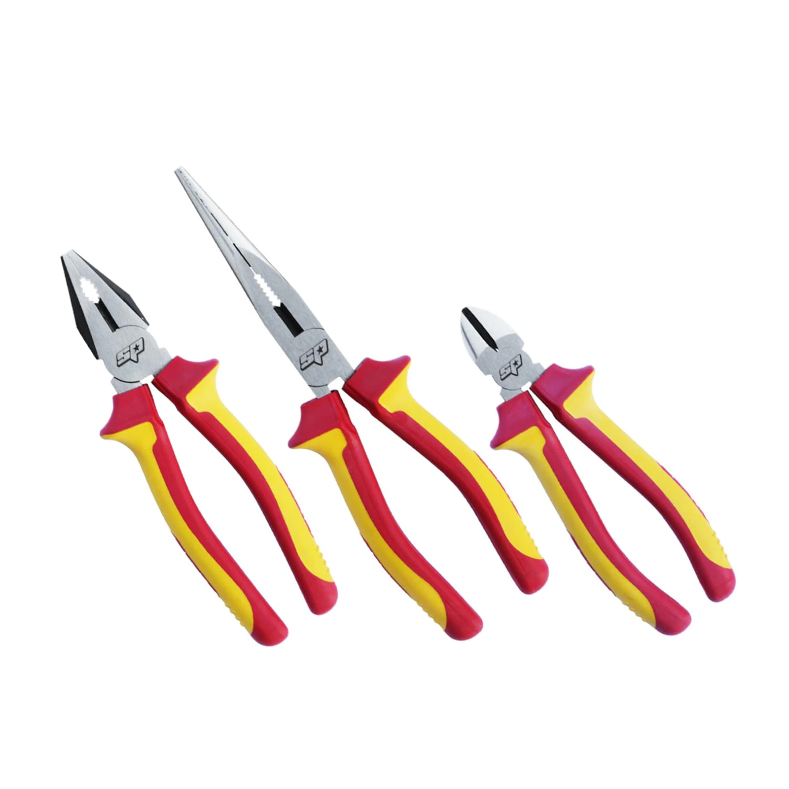 SP Tools 3 Piece VDE Insulated Plier Set | SP32909