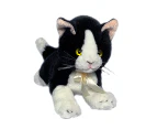 Bocchetta Plush Toys Mango Black and White Piebald Kitten Cat