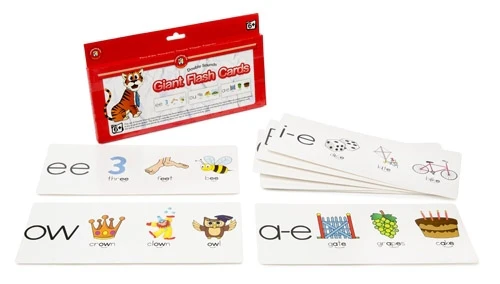 Learning Can Be Fun - Double Sounds Giant Flash Cards