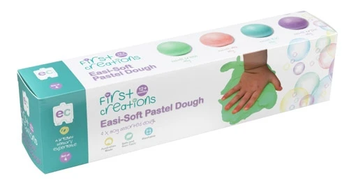 First Creations - Easi-Soft Pastel Dough (set of 4)