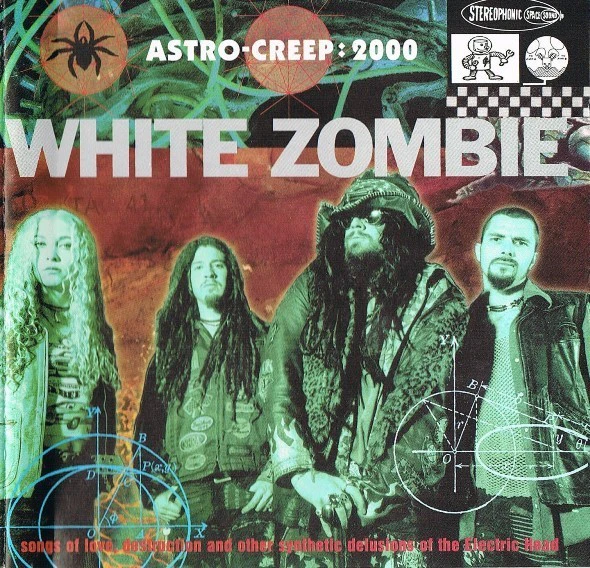 White Zombie Astro Creep 2000 180gm Vinyl LP lyric sheet