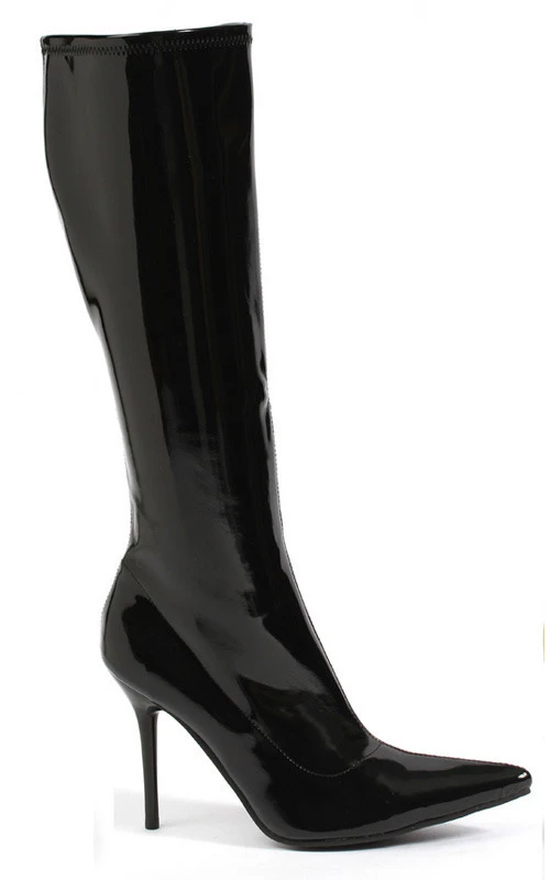 Black High Heel Boots Adult Shoes