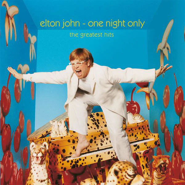 Elton John One Night Only remastered vinyl 2 LP +download, gatefold