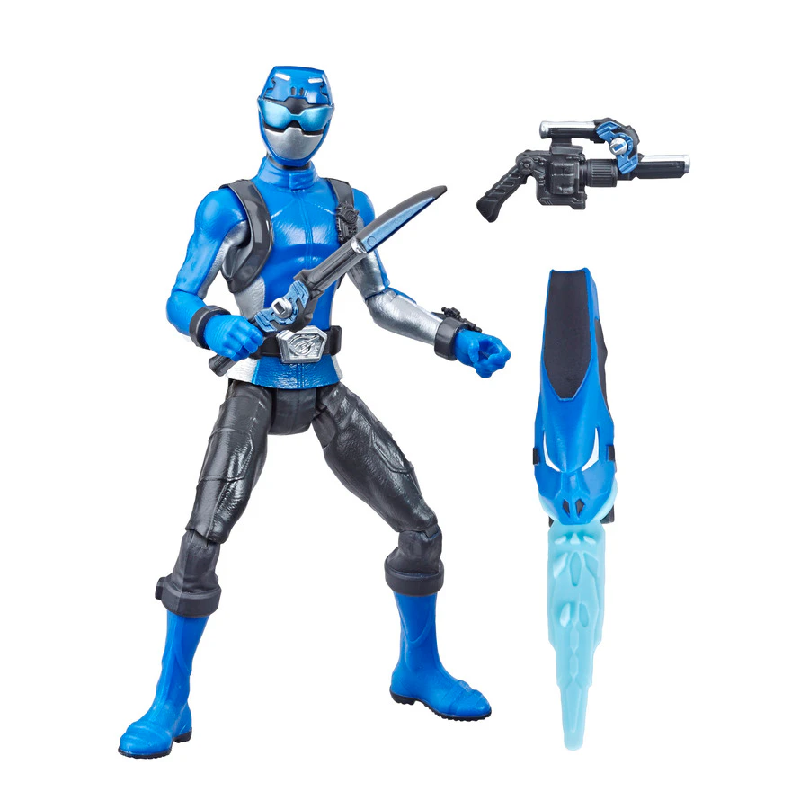 Power Rangers Beast Morphers 6" Action Figure [Character: Blue Ranger]