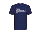 Zlatan Ibrahimovic Psg Squad T-shirt (navy)