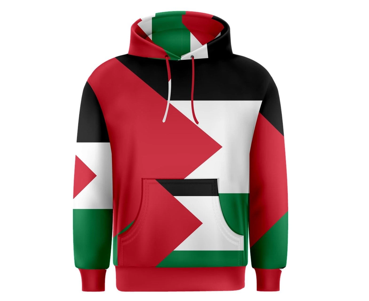 Palestine Sublimated Flag Hoody