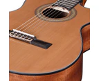 Artist HG39303CEQ Solid Cedar Top Classical Guitar w/ Pickup & Case