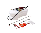 60L ATV Weed Sprayer 12V Pump Tank Chemical Spray Garden Farm Boom Spot Wand AUS