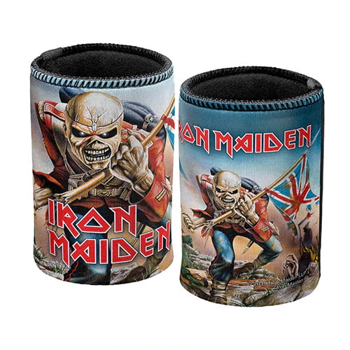 Iron Maiden Trooper Design Neoprene Can Cooler Stubby Holder