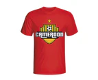 Cameroon Country Logo T-shirt (red) - Kids