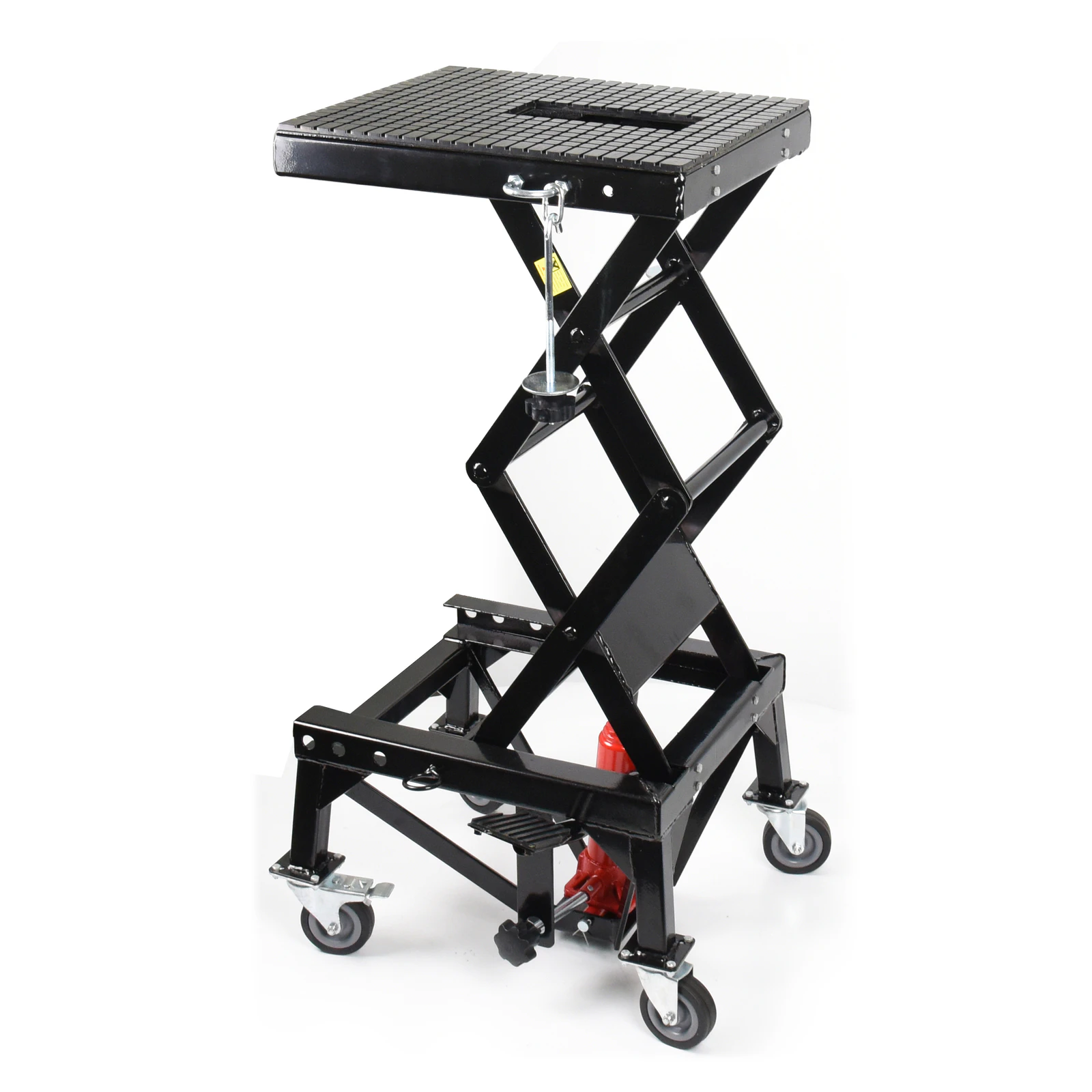 Motorcycle Scissor Lift Table 135kg Hydraulic Motorbike Dirt Bike Stand Jack