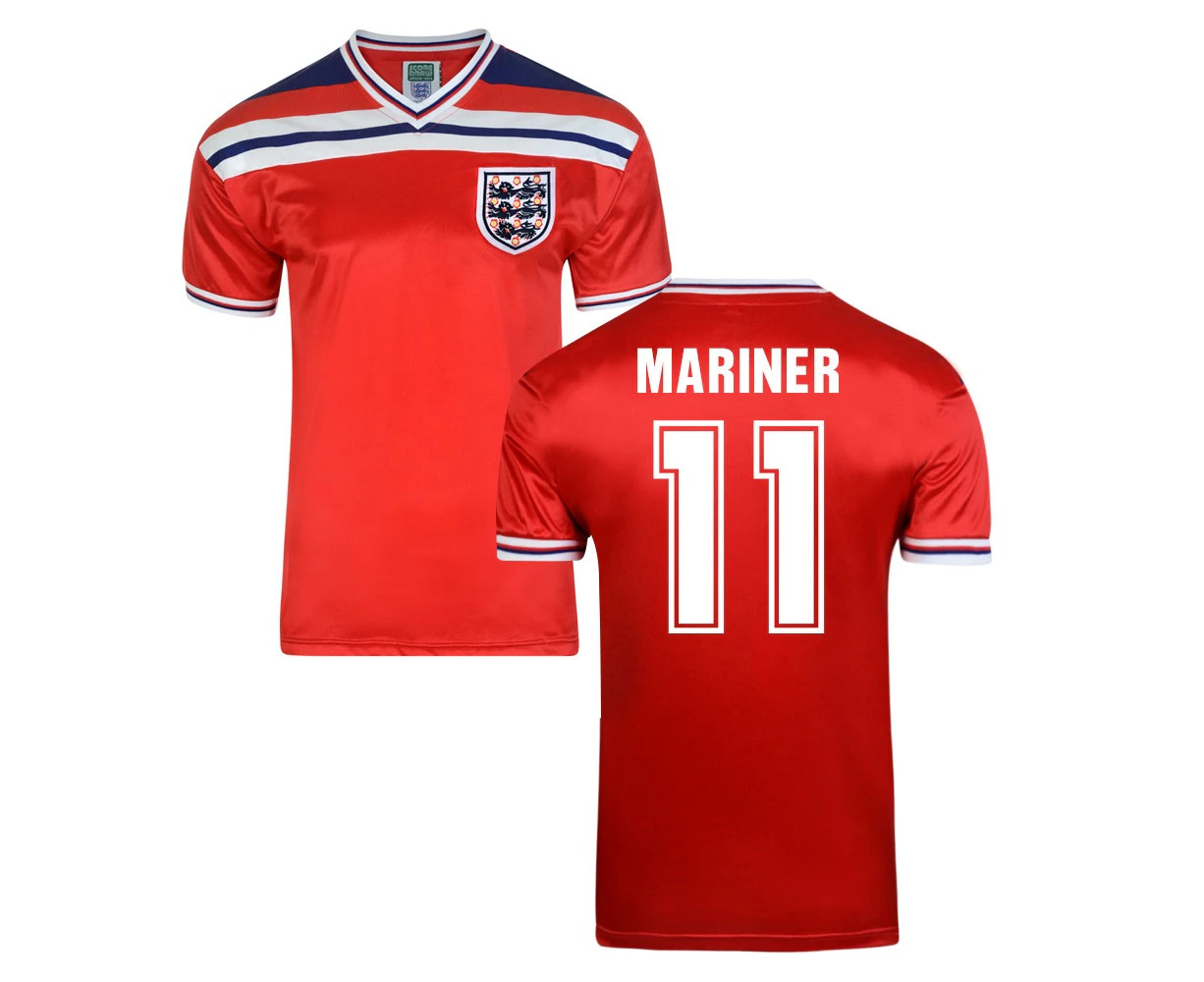 Score Draw England World Cup 1982 Away Shirt (Mariner 11)