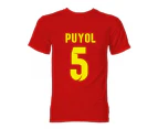 Barcelona Carlos Puyol Hero T-Shirt (Red)