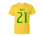 Hulk Brazil Hero T-shirt (yellow)