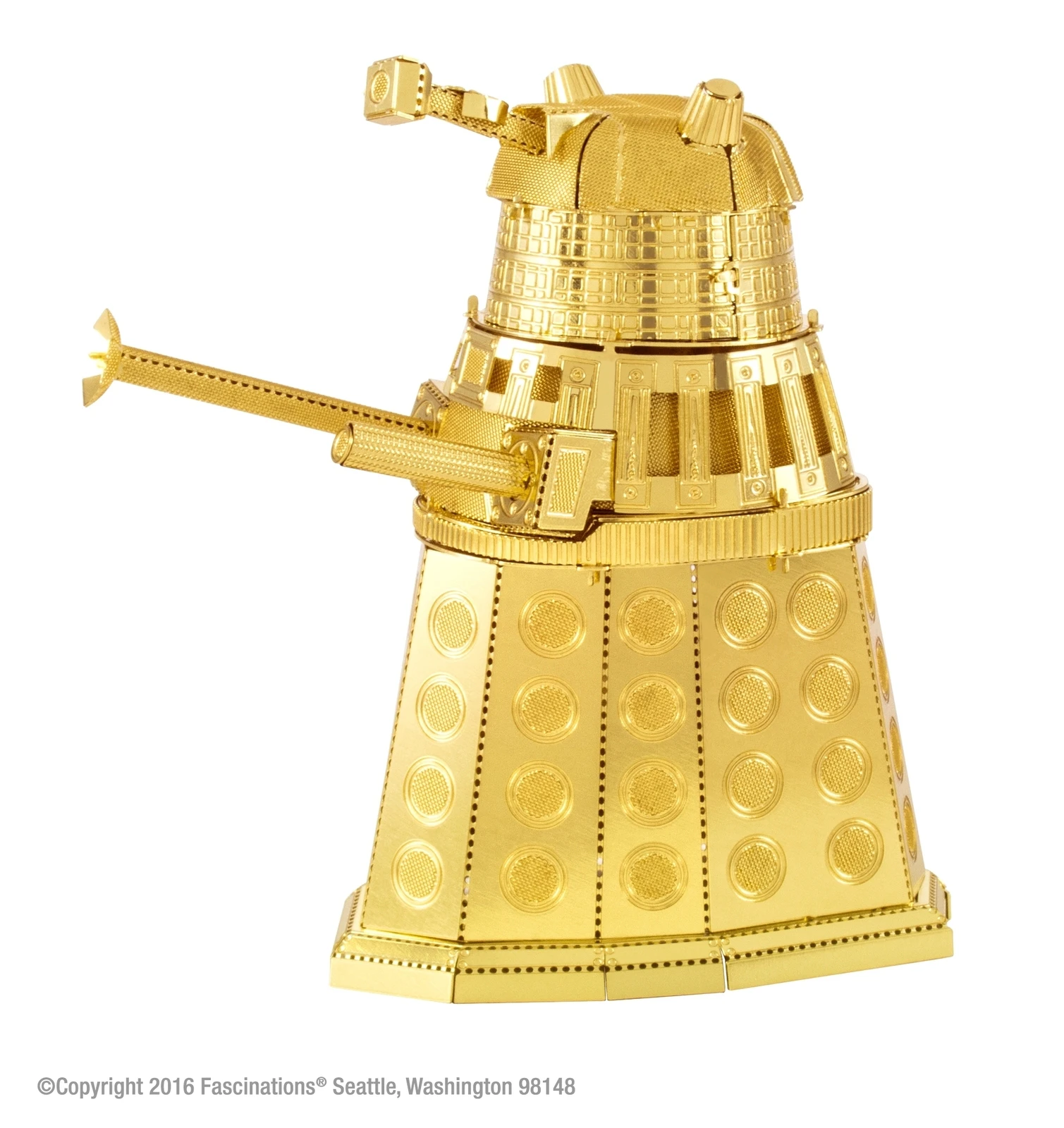 Metal Earth - 3D Metal Model Kit - Doctor Who - Gold Dalek