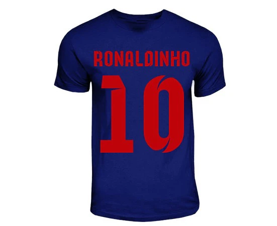 Ronaldinho Barcelona Hero T-shirt (navy)