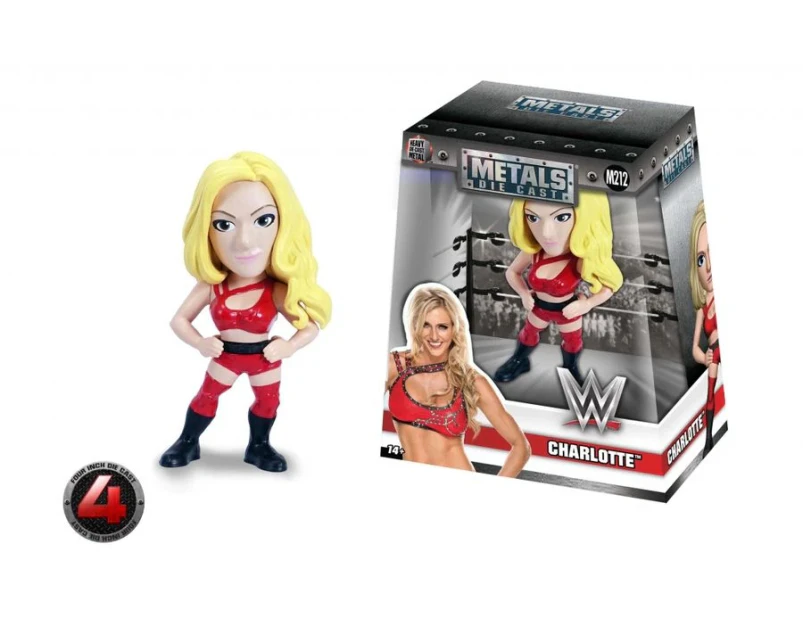 WWE Charlotte 4" Metals Diecast Figure [OE]